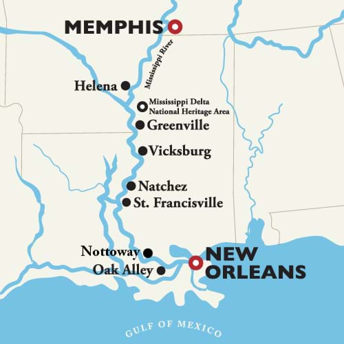 New Orleans to Memphis — Antebellum South 2019 (American Queen ...