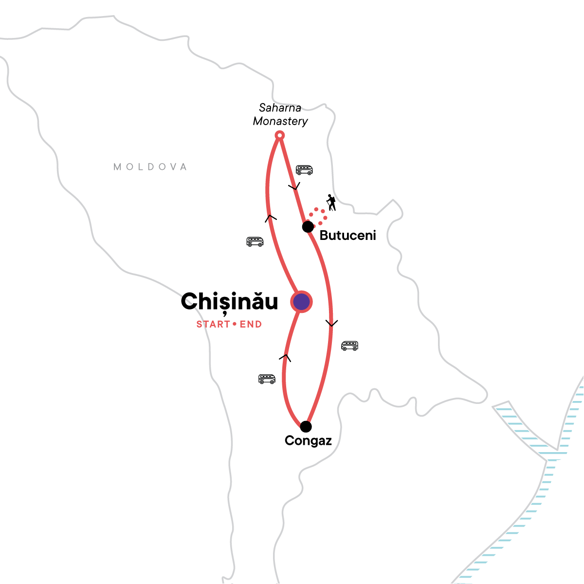 Map for Moldova Discovery