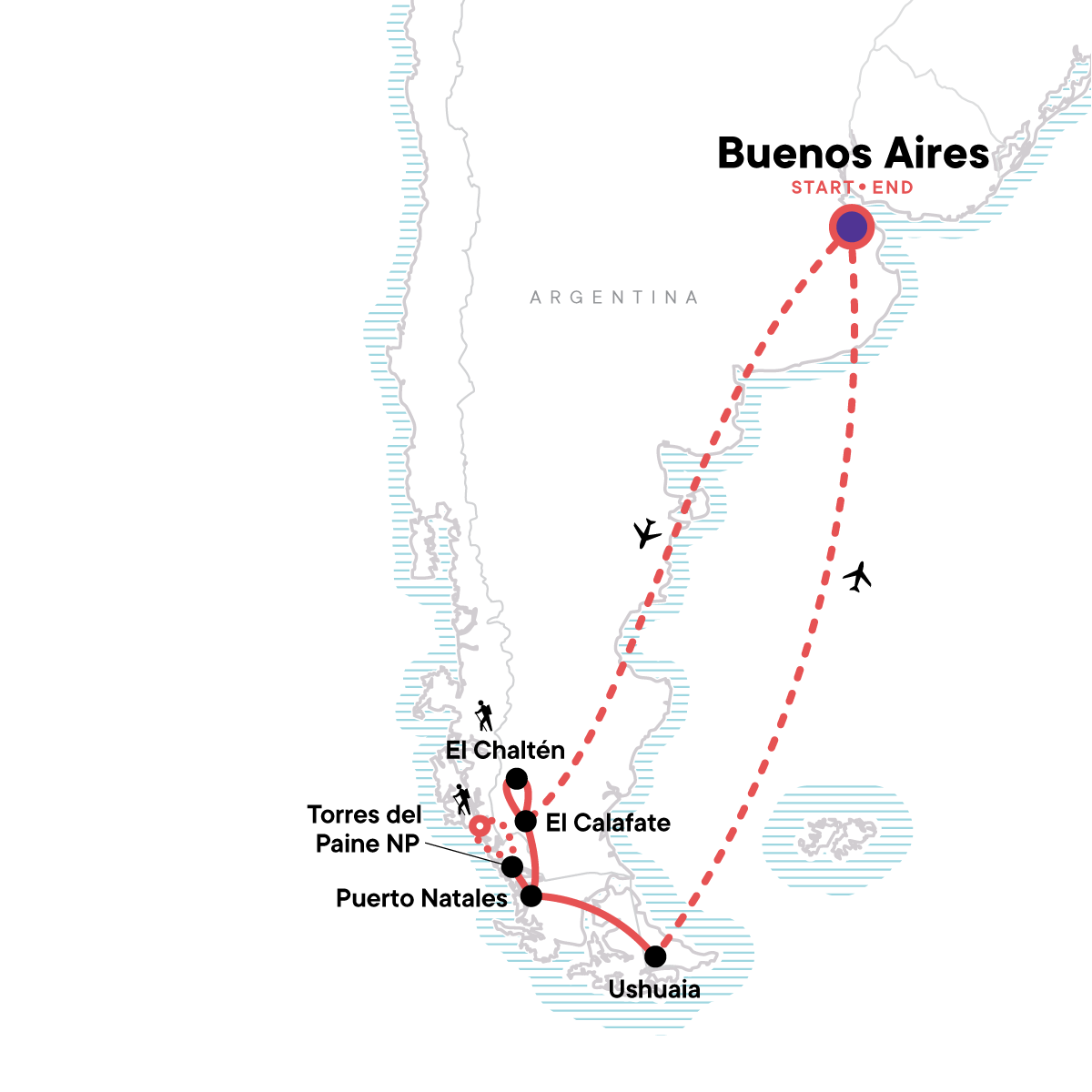 Map for End Of The Earth