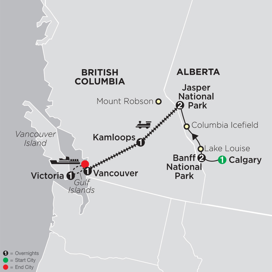travel by train from vancouver to calgary
