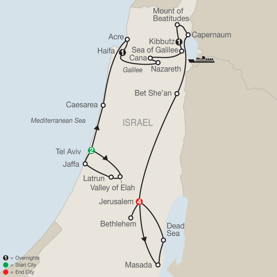tour von tel aviv nach jerusalem