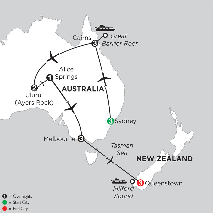 Best Of Australia With Queenstown 2019 From Sydney To Queenstown 