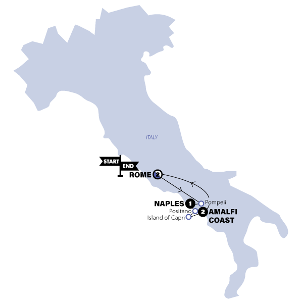 Map for Italian Escape | 27-35 | 2026