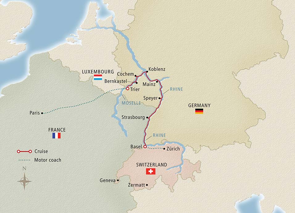 paris to zurich river cruise